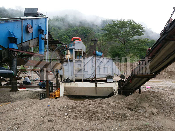 重慶細砂提（tí）取機客戶